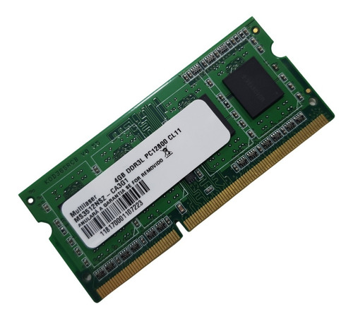 Memória Ram Notebook 4gb Ddr3l 1600mhz Pc12800 Multilaser