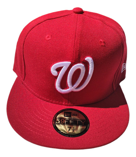 Gorra New Era Washington National Game Team Rojo