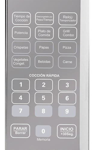 Imagen 3 de 3 de Horno Microondas Kalley K-mw09g