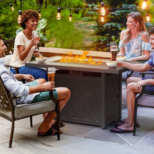 43  50,000 Btu Outdoor Propane Fire Pit Table Gas Fire P Oac