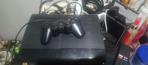 Consola Ps3 Negra Super Slim 500 Gb Con Hdmi +32 Juegos