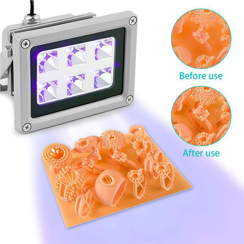 Resina De Lâmpada De Cura Led Uv 85-260v 405nm Para Sla Dlp