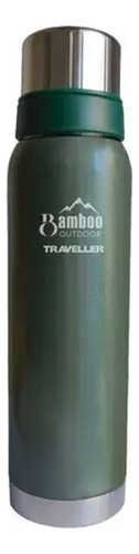 Termo Matero Bamboo 1 Lt Ac Inox Tapa 24hs Calor Frio