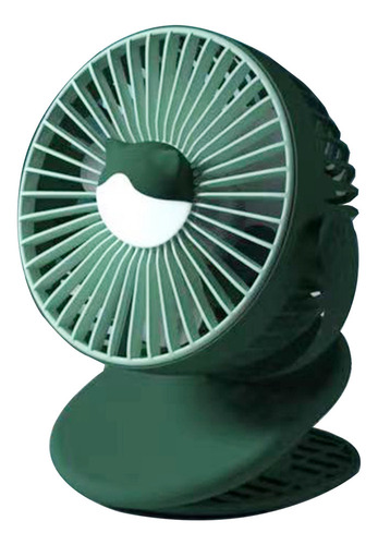 Mini Ventilador Con Clip De Escritorio Usb Con Luz