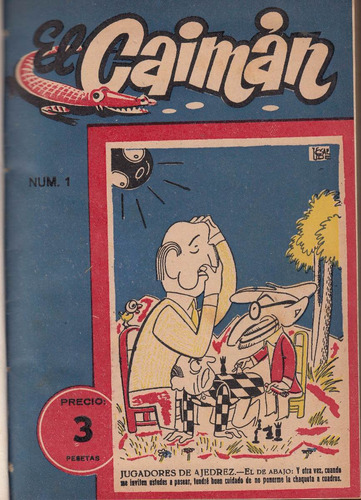 1954 Revista Humor El Caiman España Primeros 12 Numeros Raro