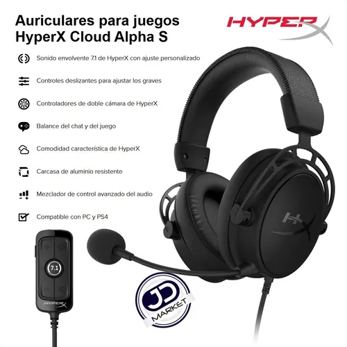 Auriculares de diadema con cable para graves con controlador de 50 mm, -  VIRTUAL MUEBLES