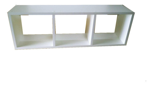 Modulo Melamina 3 Cubos 90x30x20 Melamina 18mm Muebleds