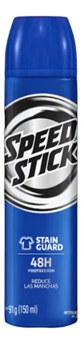 Desodorante De Hombre Speed Stick Stain Guard 1unidad 150ml