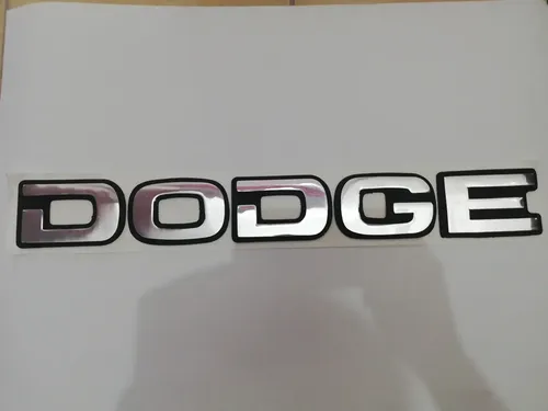 Dodge Letras Emblema Dodge Letras Grandes Pará Batea | MercadoLibre