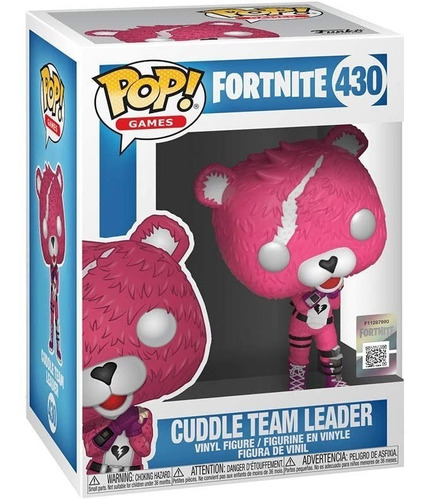 Pop! Fortnite: Cuddle Team Leader Flocked