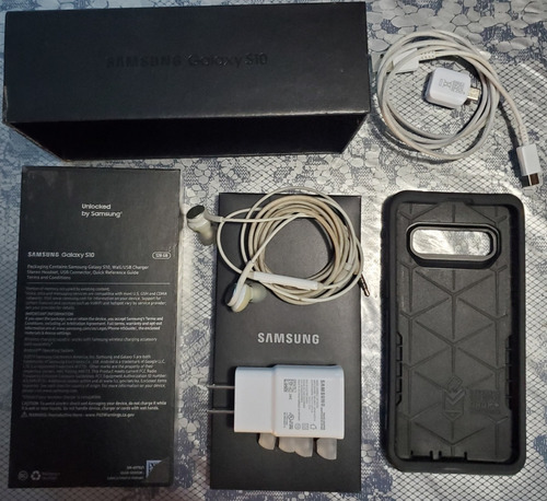 Samsung Galaxy S10 128 Gb Azul Prisma + Funda Alto Impacto