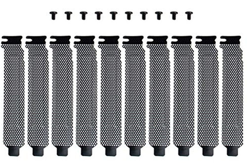 Auear, Paquete De 10 Tapas De Ranura Pci Negras, Placa Ciega