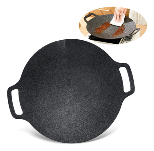 Sartén Antiadherente Para Barbacoa, 30 Cm