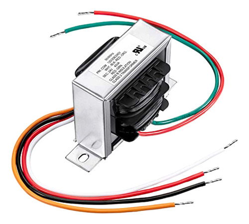 Transformador De Control 40va, Primario 120, 208, 240v, Secu