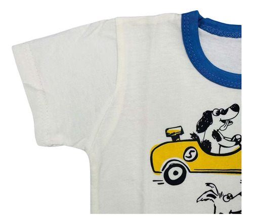 Conjunto De Bebé Ropa Para De Camisa Shorts Con Estampa