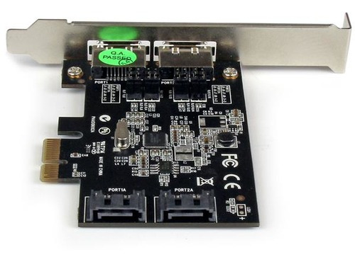 Tarjeta Pci Express Startech 6gbit/s 2 Puertos Esata