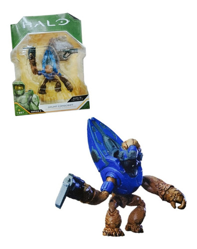 Halo Infinite Grunt Conscript Con Mangler Y Disruptor Figura