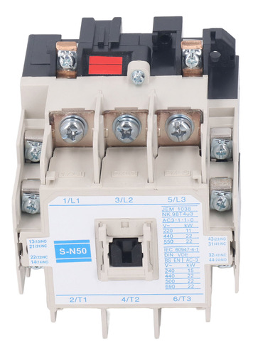 Controlador De Circuito Ac Contactor 3p 4no 4nc 80a 690v Par