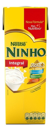 Leite Integral Ninho Caixa 12 Un. 1l