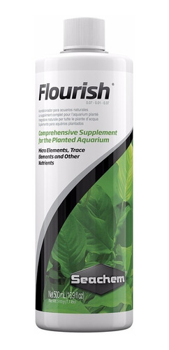 Flourish 500ml Abono Plantas Seachem Acuario Plantado