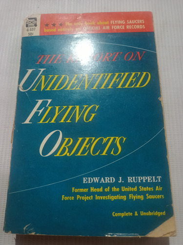 The Report On Unidentified Flying Objects Ovnis Inglés 1956
