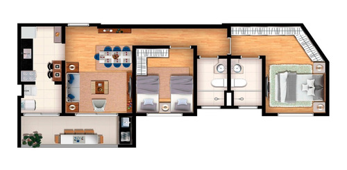Imagem 13 de 25 de Residencial Piazza Navona - Jardim Augusta - Ap00068 - 69509020