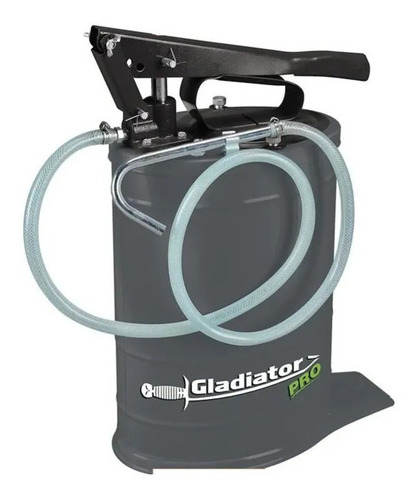 Aceitera Manual Bomba De Aceite 20kg Gladiator Ea820 + Rueda