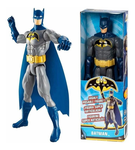 Batman Unlimited Muñeco Blue Articulado 30 Cm Original 