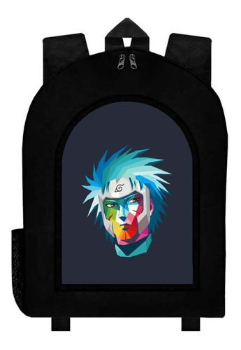 Mochila Negra Naruto Uzumaki A21