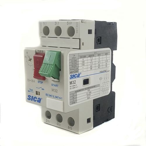 Guardamotor Trifasico Sica 17-23 Amp M32