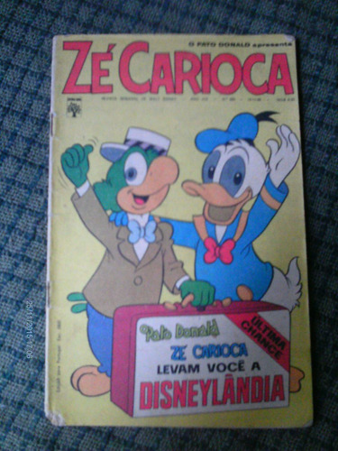 Ze Carioca N. 889 - Novembro/1968 - Ed. Abril - Com Defeito