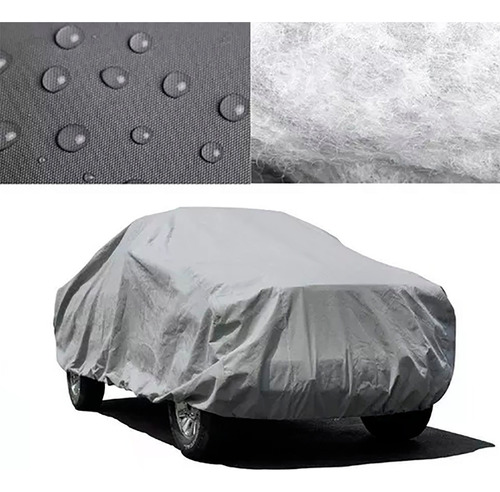 Cubre Auto Tricapa M Mediano Impermeable Iael Suave