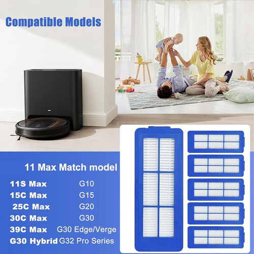 Filtros Hepa De Repuesto Para 11s Max 15c Max, 30c Max, 3-fs