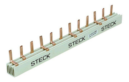 Barramento Fases Monofasico 1 Metro Din 80a Steck