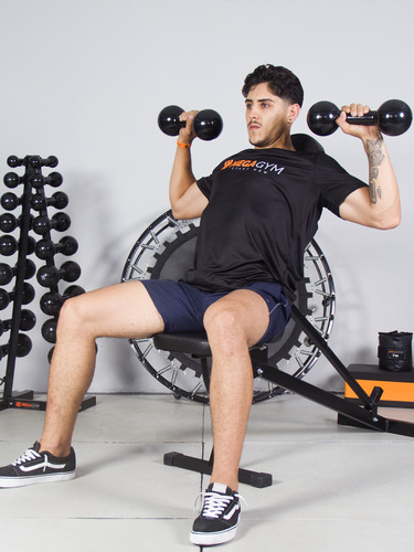 Par De Halter Bola Emborrachado 2kg P/treino E Fisioterapia