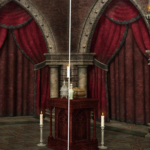 M Un Par De Cortinas De De Puerta De Puerta De Cortina Roja