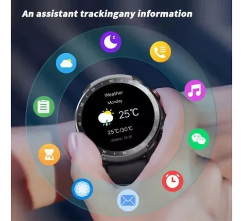 Reloj Smartwatch Mibro A2 Display 1.3 350mah Negro By Xiaomi Blanco Milanese Negro Negro