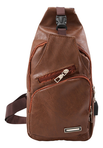 Bolso Casual Para Hombre Con Interfaz Usb Plenty Of Space,