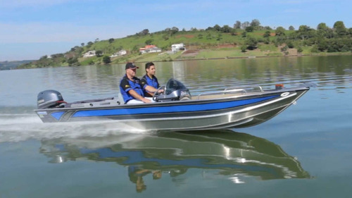 Lancha Boto Lx Plus Alt Pesca 5500 Est Alum Em V