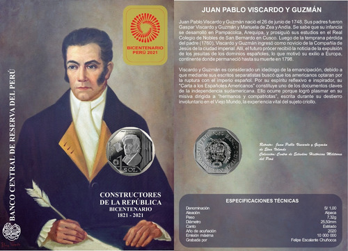 9 Blisters Serie Constructores / Bicentenario Colección Unc