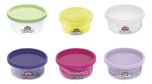 Slime, Crystal Crunch, Super Cloud Y Foam Scented Paque...