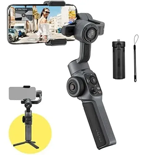 ZHIYUN SMOOTH 5 COMBO フォンジンバル スタビライザー 3軸 Estabilizador Gimbal Zhiyun Smooth-5 Standard De 3 Eixos Par