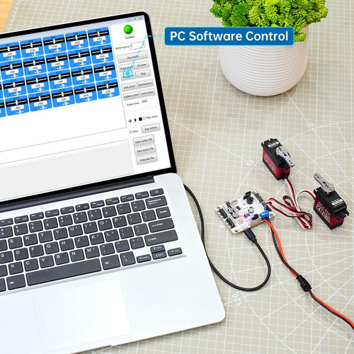 Controlador De Módulo De Placa De Prueba De Servomotor Pwm C