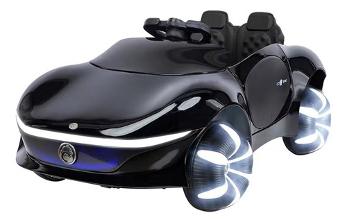 Carrinho Elétrico Infantil Futurista Com Leds Nas Rodas 12v Cor Preto Voltagem Do Carregador 110v/220v