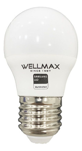 Bombillo Led Mini 6w E27 Wellmax Samsung Luz Fría Garantía