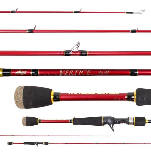 Vara Para Carretilha Albatroz Vertice 1,90m 14lbs C631- 1p