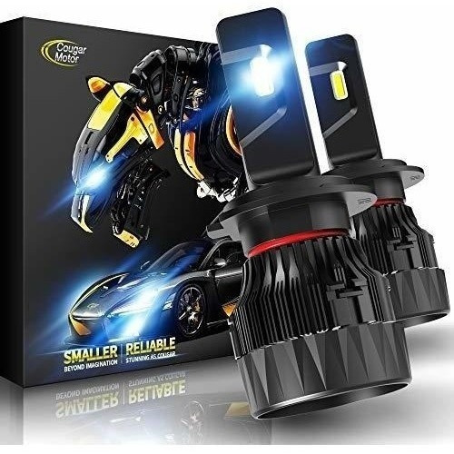 Cougar Motor X-small H7 Bombilla Led, 16000lm 6500k Kit De C