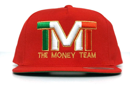 Gorra Yupoong Tmt Snapback Tricolor Rojo 