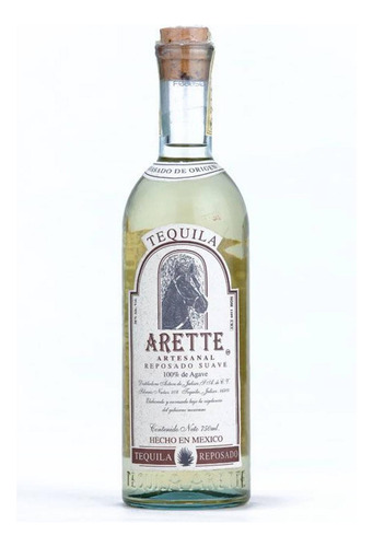 Pack De 2 Tequila Arette Artesanal Suave Reposado 750 Ml