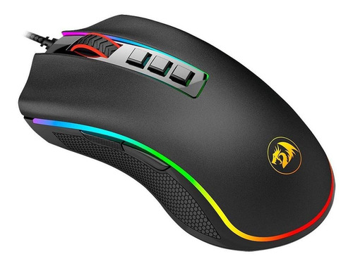 Mouse Gamer Redragon Cobra, 10000dpi, Chroma, Preto - M711